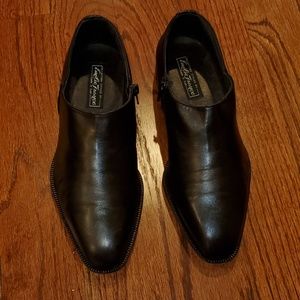 Made in Italy Emilio Franco leather zipper shoes